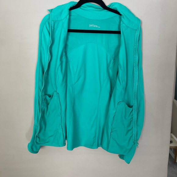 Seafoam XL Zella (Nordstrom) Track Jacket - Picture 3 of 6